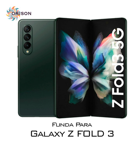 Funda Para Galaxy Samsung Fondo Navideño Crema Copo De Nieve