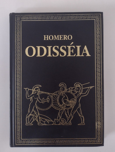 Livro Odisseia - Homero - Tradução De Antônio Pinto De Carvalho - Introdução E Notas De Mederic Dufour - Capa Dura - Nova Cultural