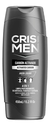 Jabón Líquido Carbón Activado Men 4 Piezas