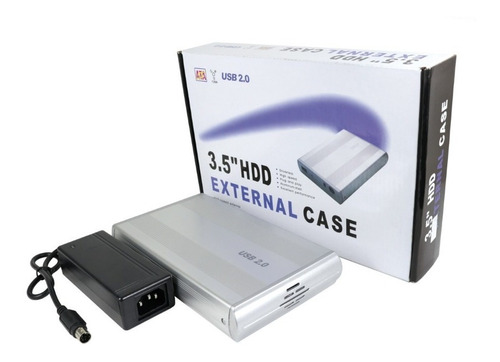 Case Cofre Caja Externa Para Discos 3.5 Ide Usb 2.0 / 3134