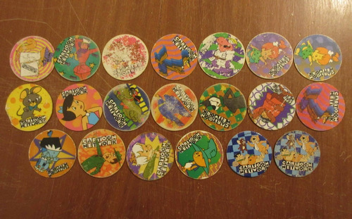 Lote X20 Tazos Cartoon Network Salo 1995