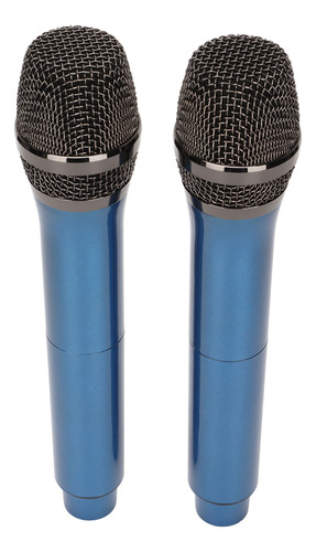 Micrófono Inalámbrico 1 Para 2 Karaoke Portátil Con Pantalla