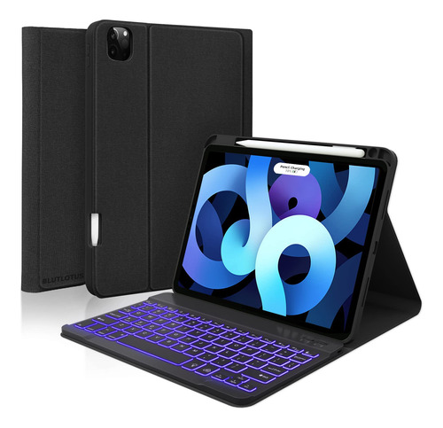 Funda Para Teclado Pra iPad Air Generacion Pro Soporte Lapiz