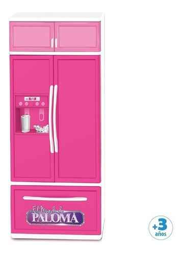 Imagen 3 de 7 de Heladera Juego De Cocina Para Muñecas El Mundo De Paloma