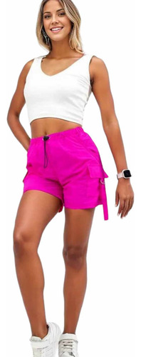 Llévate 3 Shorts Cargo Mujer 