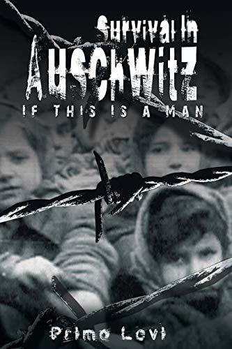 Book : Survival In Auschwitz - Primo Levi, Levi