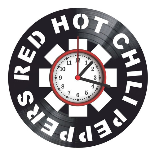 Relógio De Parede - Disco Vinil - Red Hot Chili Peppers