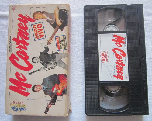 Vhs Lo Mejor De Paul Mc Cartney En Vivo