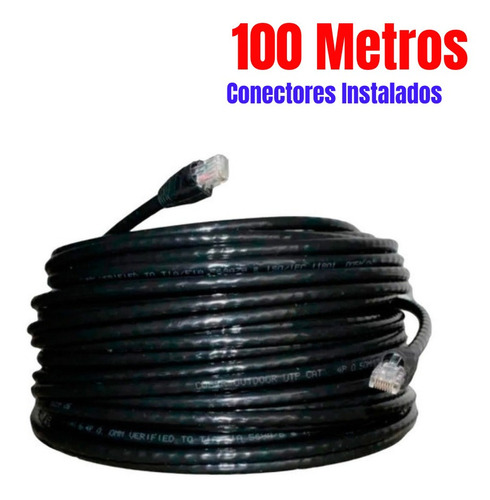 Cable Utp Intemperie Outdoor Cat5e Redes Camaras