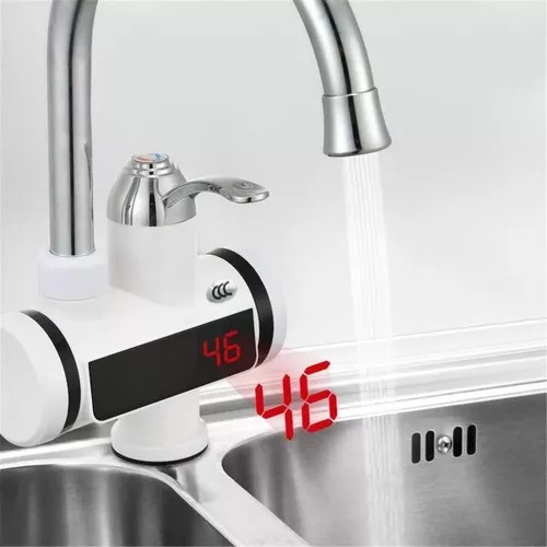 Llave Grifo Agua Caliente Electrica Lavaplatos /6032 Color B
