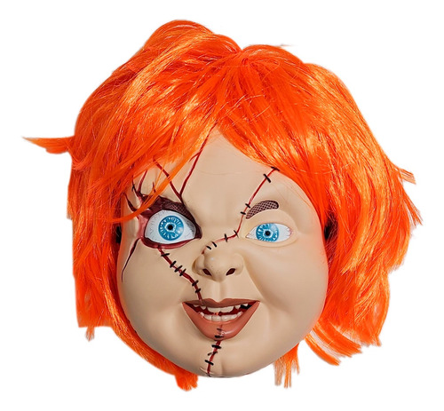 Mascara + Peluca Muñeco Chucky Charles Lee Ray Good Guy