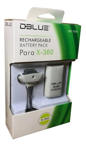 Batería Recargable Para Joystick De Xbox 360 Dblue