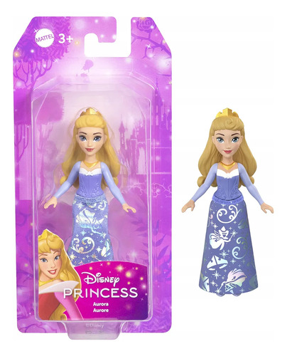 Muñeca Princesa Aurora Mattel Disney 9cm Para Niños Febo