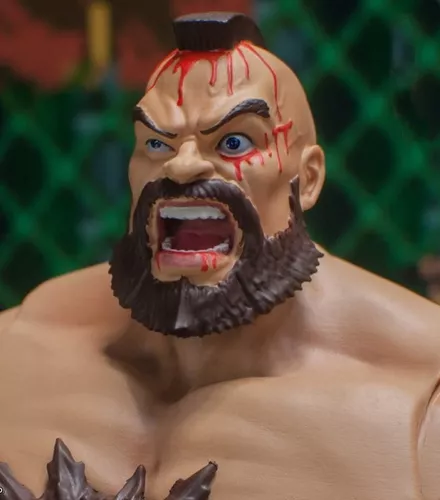 Boneco Zangief Street Fighter Storm Collectibles 1/12 Ryu