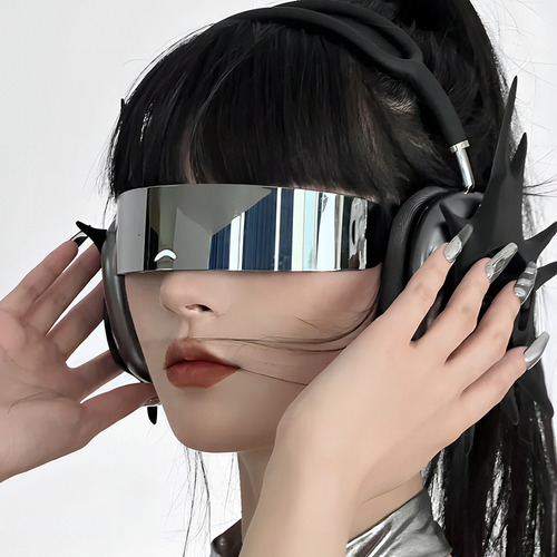 Gafas De Sol Future Technology Para Mujer, Láser Y2k, Anti