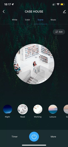 Imagen 4 de 9 de Lámpara Led Inteligente Smart Life Wifi Multicolor E20 12w