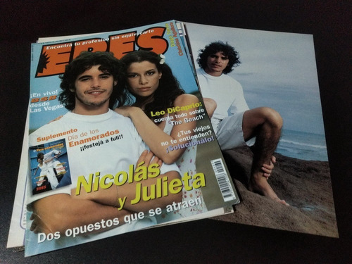 Nicolas Cabre * Tapa Y Nota Revista Eres 69 * 2000