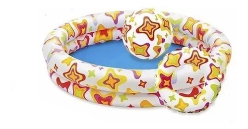 Imagen 1 de 1 de Pileta Inflable Intex Niños + Aro + Pelota
