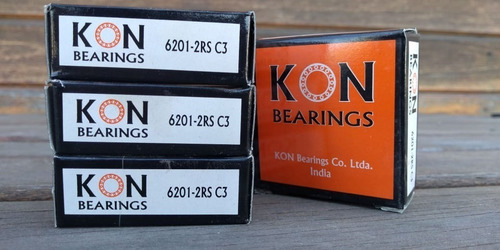 Imagen 1 de 3 de Bolillero Kon Bearings 6201-2rsc3