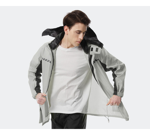 Conjunto De Traje De Lluvia Largo Para Hombre Y Mujer Para U