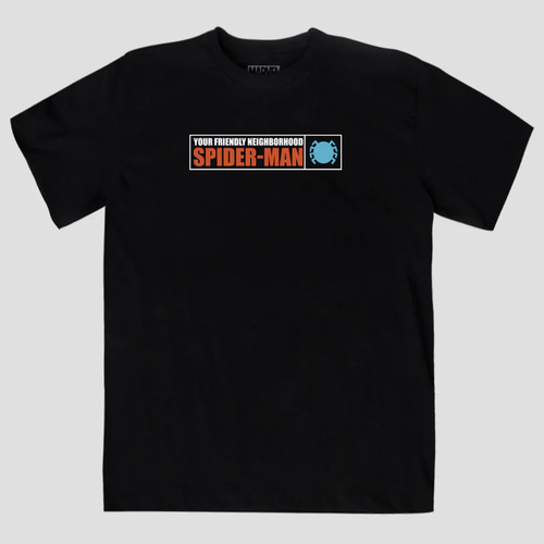 Playera Peter Parker Spiderman Hombre Mascara De Latex Negro