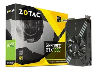 Zotac Geforce Gtx 1060 Mini, Zt-p10600a-10l, 6gb Gddr5 Vr Re