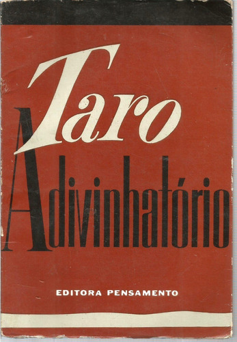 Livro Taro Adivinhatório - Editora Pensamento