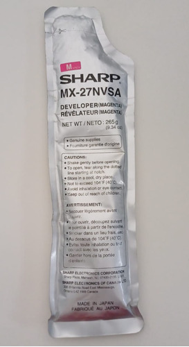 Revelador Sharp Mx-27nvsa