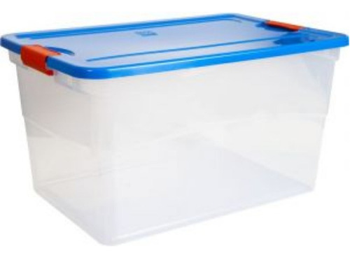 Caja Multiuso Plástica C/tapa Alfahogar 62 Lts.