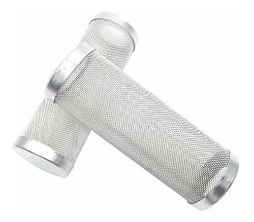 Nge 2pcs 12mm Stainless Steel Aquarium Filter-protective Cov