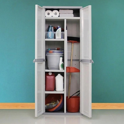 Armario Colombraro Gabinete Escobero 177cm Exterior Armado