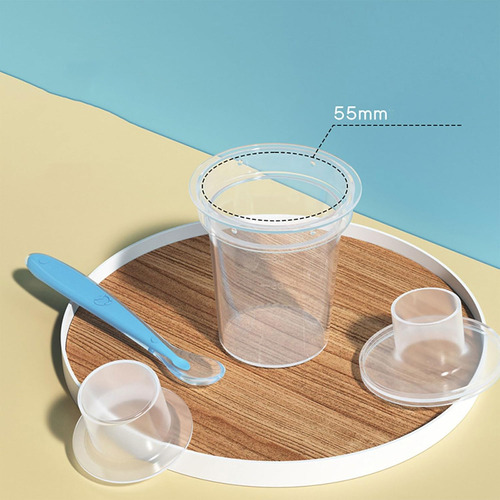 6 Dispensadores De Fórmula Infantil Portátiles, 80 Ml De Via