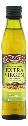 Azeite de Oliva Espanhol Extra Virgem Borges 250ml