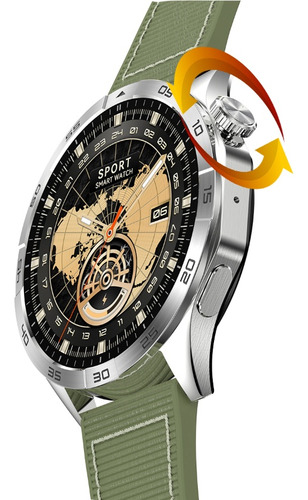 Reloj Inteligente Lemfo Hk4 Bluetooth Calling Nfc Para Exter