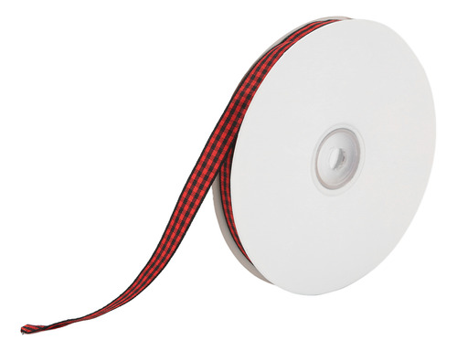 Cinta Roja Negra A Cuadros, Diseño De Celosía De 100 Yardas,