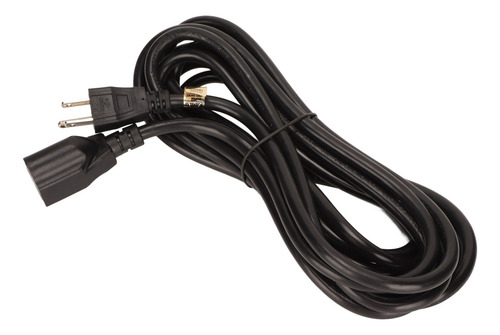Cable Nema 5 15p A 5 15r, 16 Awg, Resistente, 3 Puntas