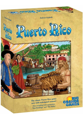 Juego De Mesa Puerto Rico Artesanal