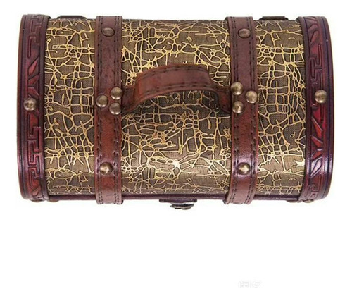 Estuche De Madera De Estilo Retro Contenedor De Madera