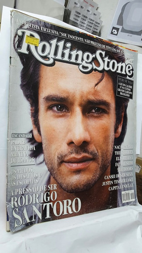 Revista Rolling Stone 4 - A Pressão De Ser Rodrigo Santoro