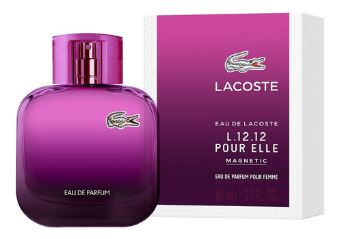 Lacoste Magnetic Pour Femme 80ml Edp Silk Perfumes Original