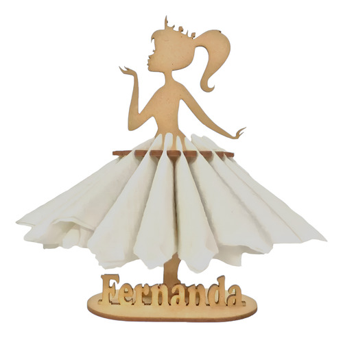 Servilletero Centro De Mesa Xv Años Personalizados 15 Pz