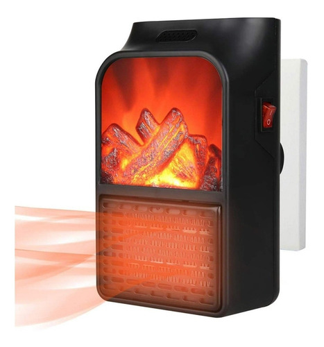 Imagen 5 de 6 de Mini Calentador 3d Eléctrico De Pared 1000w