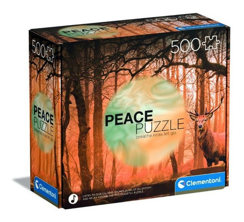 Bosque Tranquilo Relax Peace Rompecabezas 500 Pz Clementoni