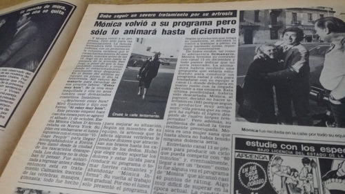 Semanario 71 Monica Cahen Danvers Severo Tratamiento  1980