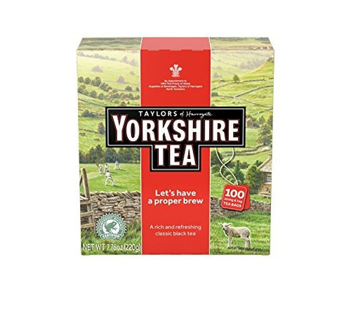 Taylors Of Harrogate Yorkshire Rojo, 100 Bolsitas De Té