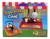Comprar Set Mi Cocinita Cime Anafe Con Techo Mas Mate Color Multicolor