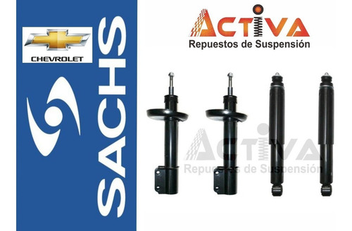 Kit 4 Amortiguadores Chevrolet Corsa Classic Fun Sachs