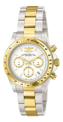 Reloj Invicta Speedway 9212 Dorado Hombre Acuatico