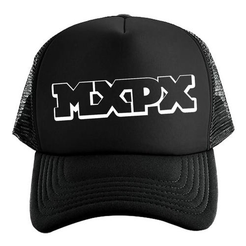 Gorra Black Trucker Mxpx Punk Rock Pop Indie