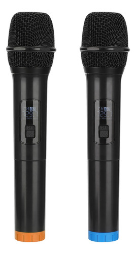 Micrófonos Inalámbrico Profesional 2 Handheld Uhf Microfonos